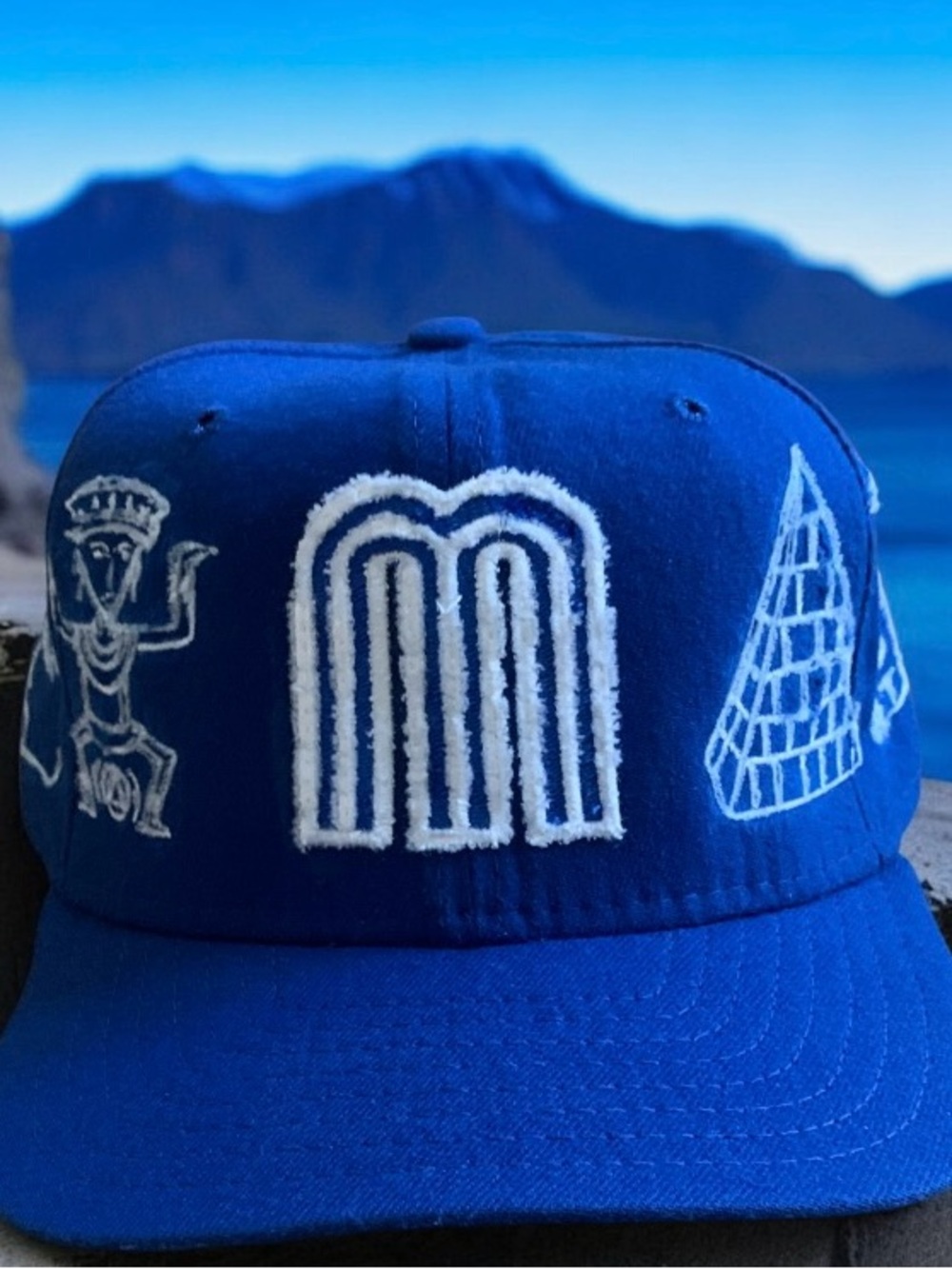 New Era Mexico distressed fitted  Hat